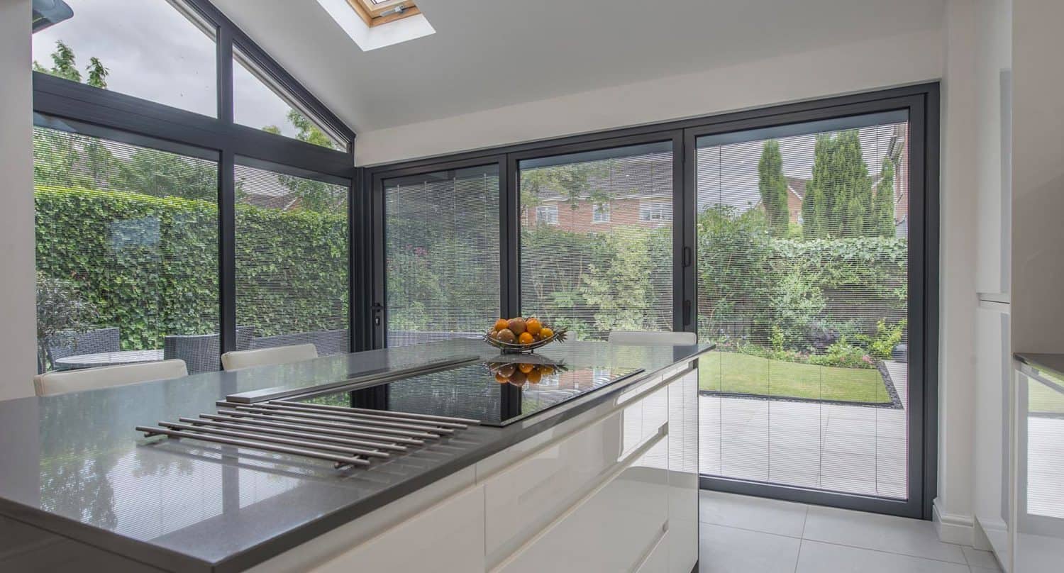 integral blinds in aluminium doors