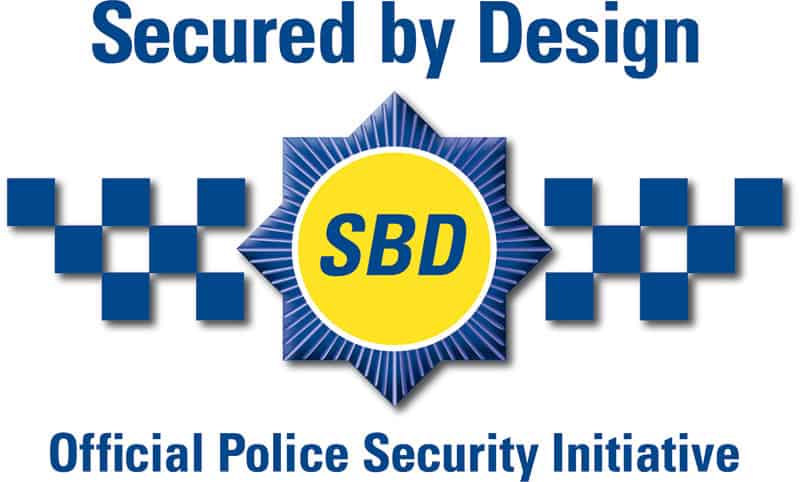 secured being design logo