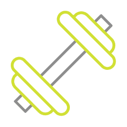 reinforced dumbell icon