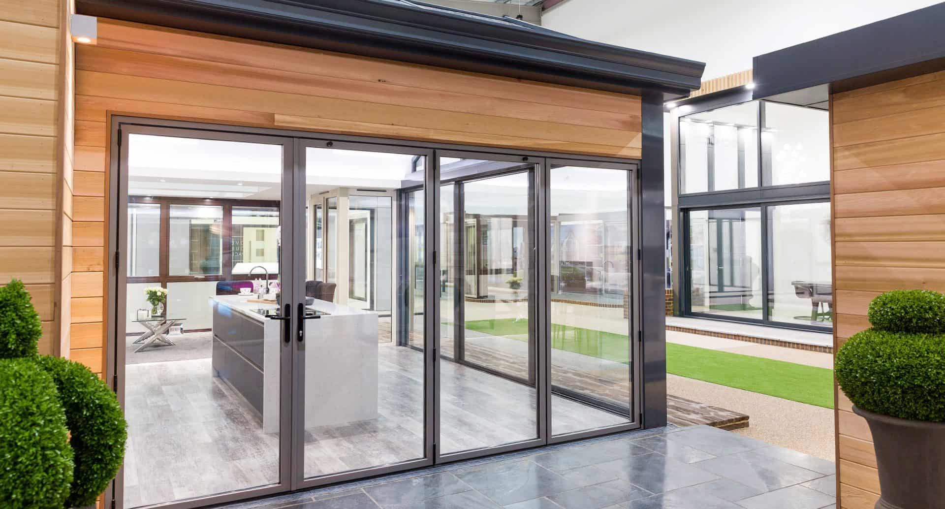Romford Aluminium Door & Window Showroom Express Bifolding Doors