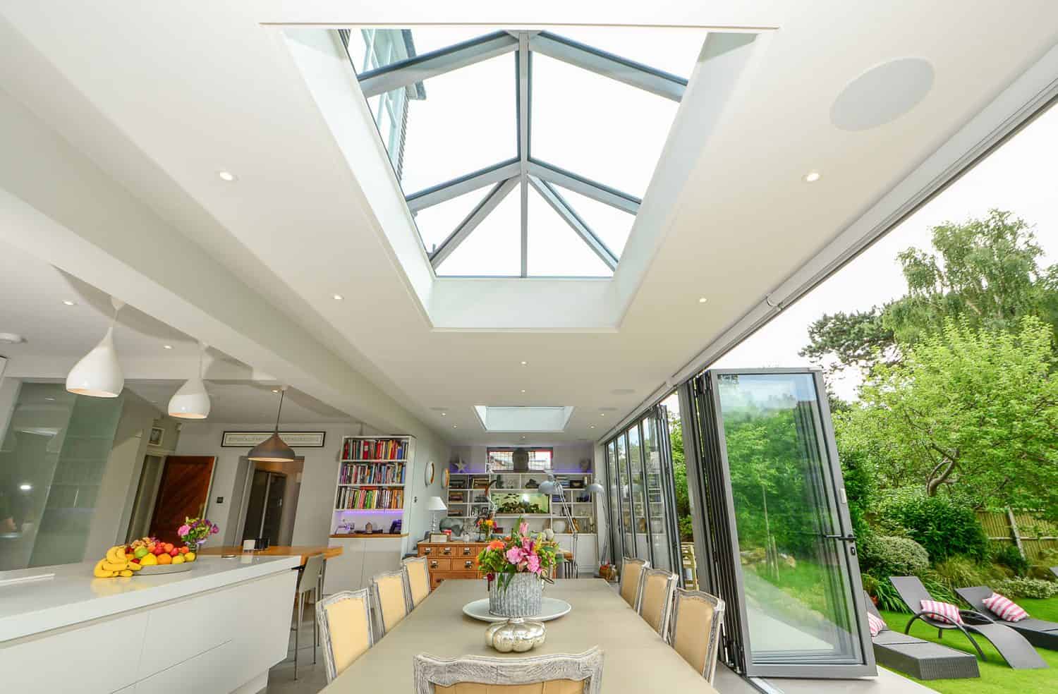 Sky Line Roof Skylights Express Bifolding Doors