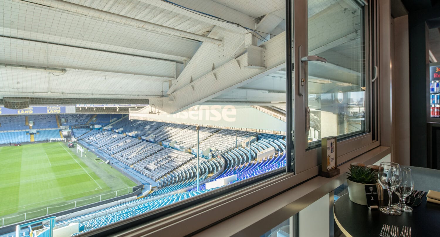 Elland Road East stand box view