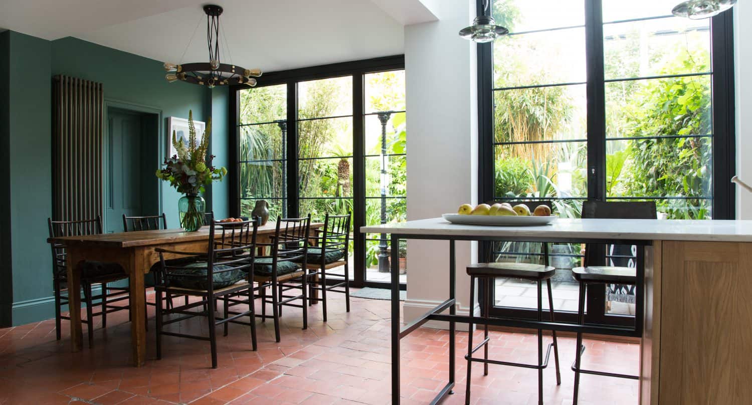 industrial look bifold doors