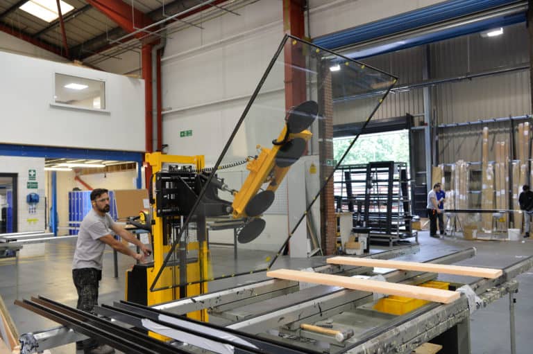 Express Bi-Folding Doors manufacturing centre Leeds