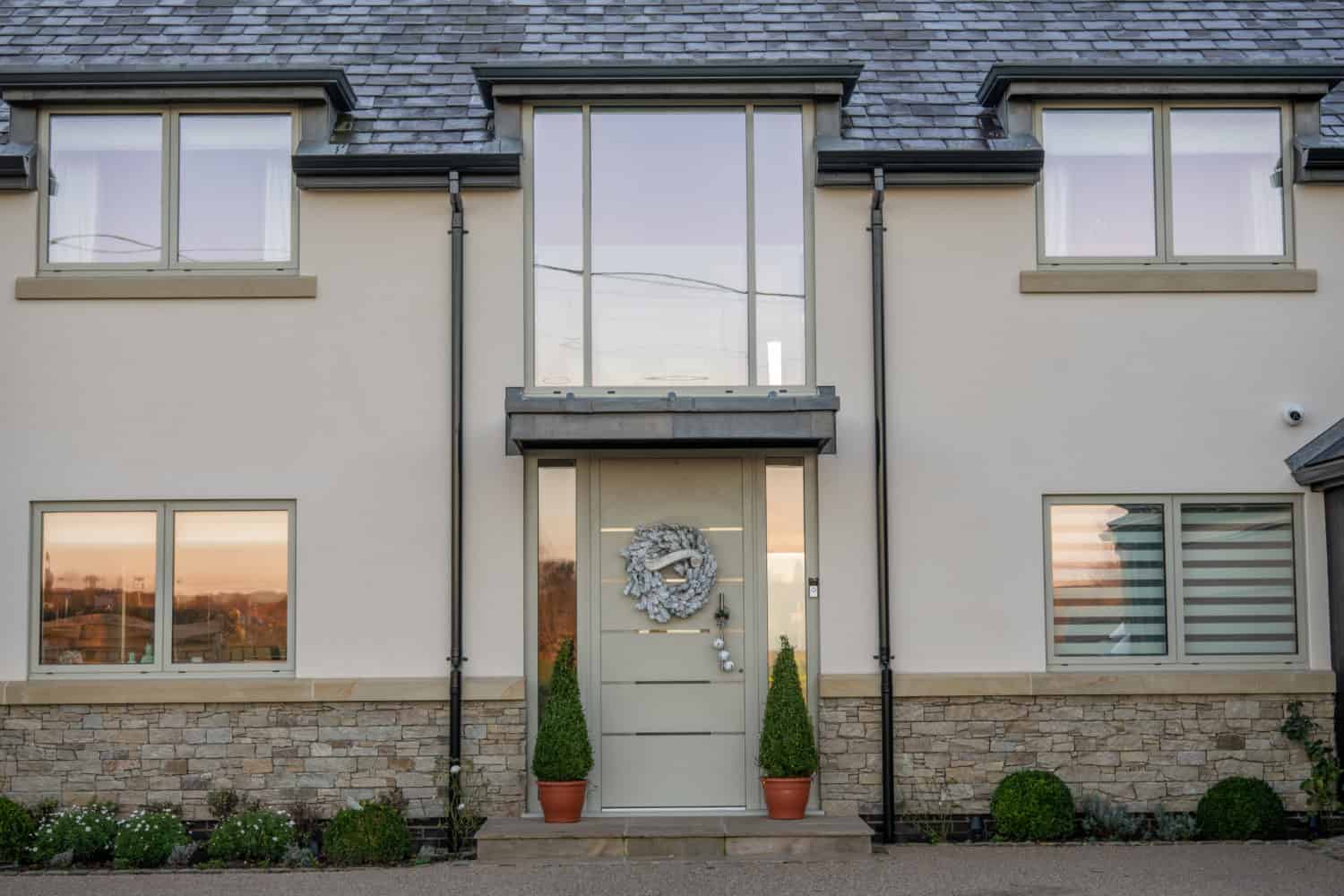 aluminium front door