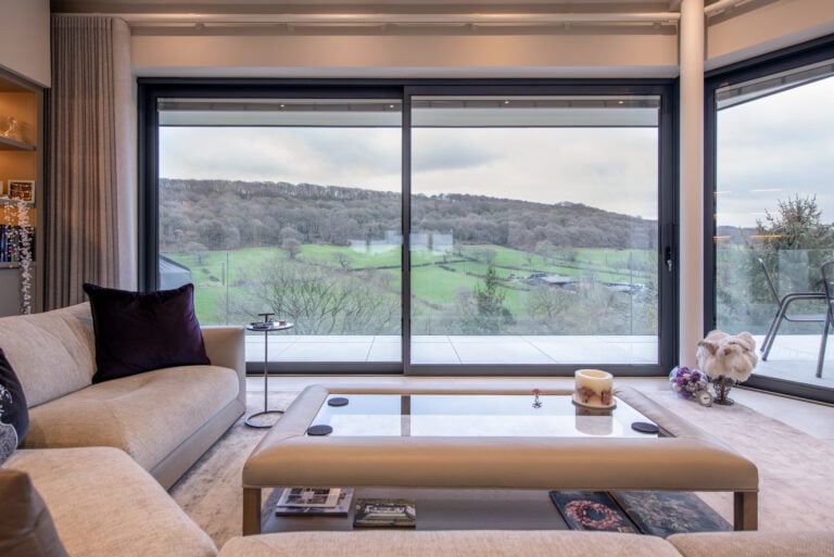 twin track sliding doors