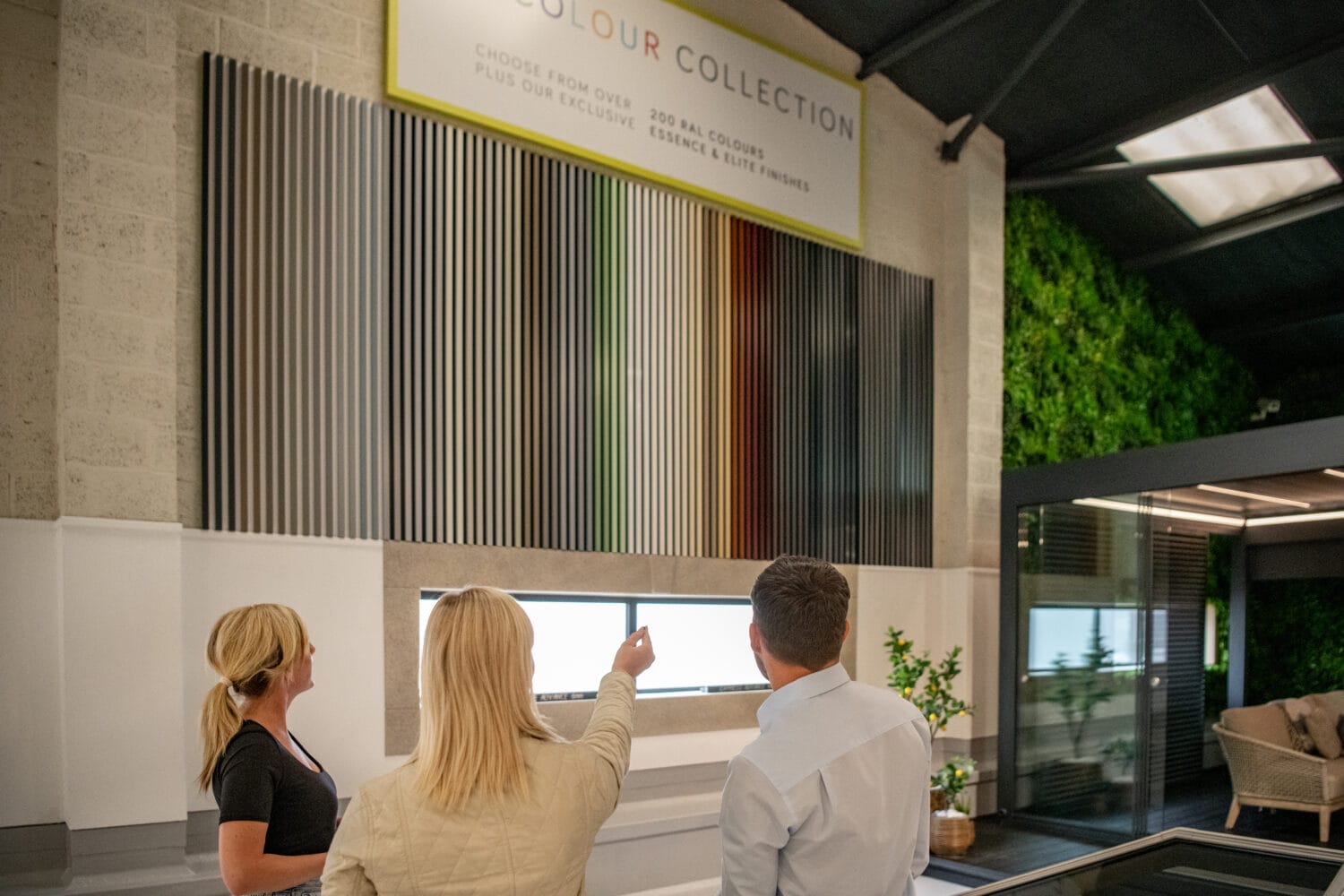 RAL colours for aluminium doors