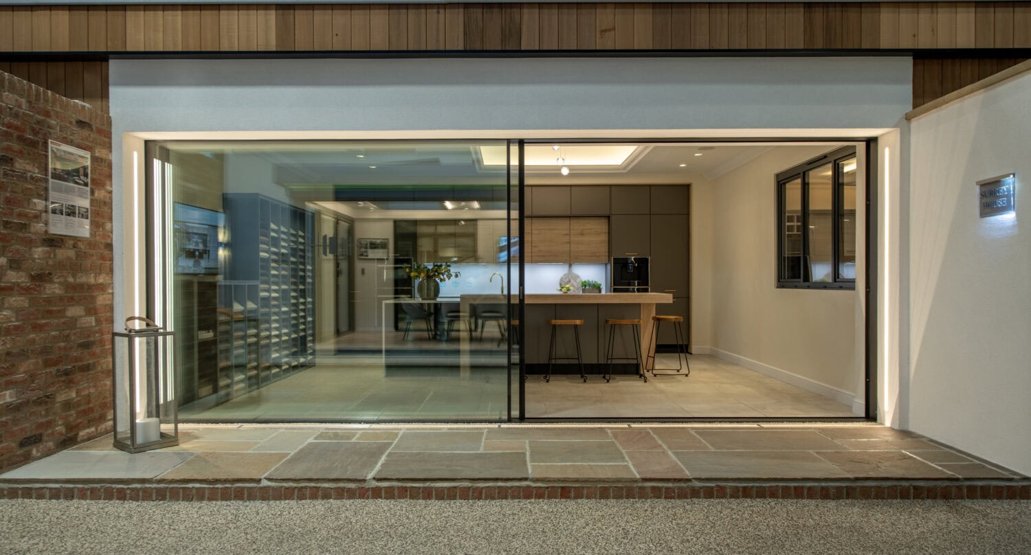 frameless sliding doors