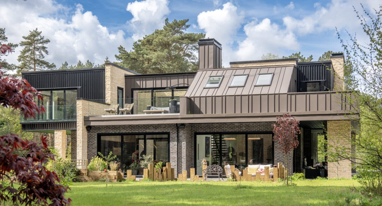 stunning large home with aluminium doors and windows