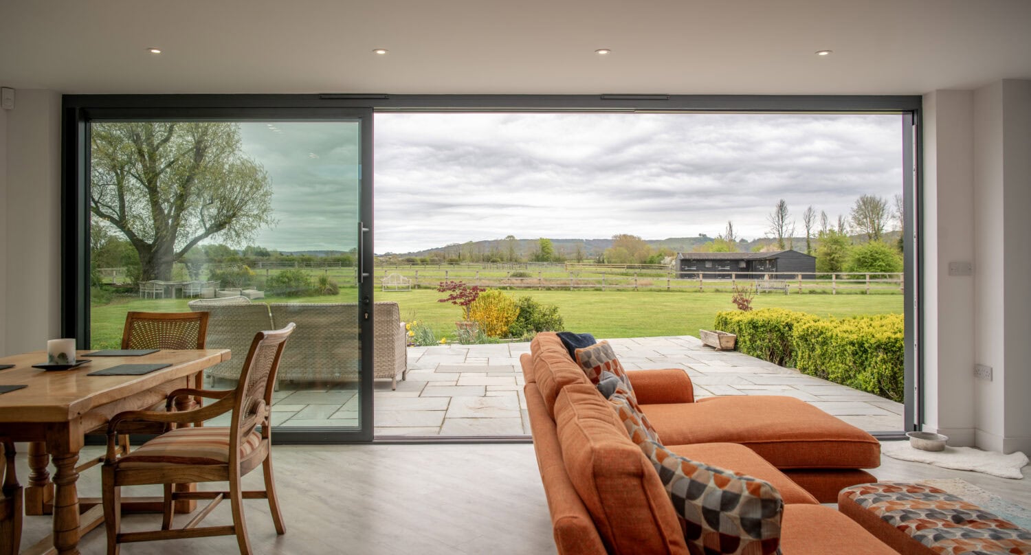 Bi-Folding Doors for Seamless Indoor-Outdoor Living.